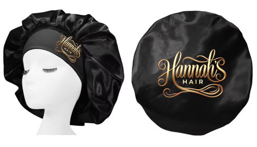 Bonnet satijnen slaapmuts