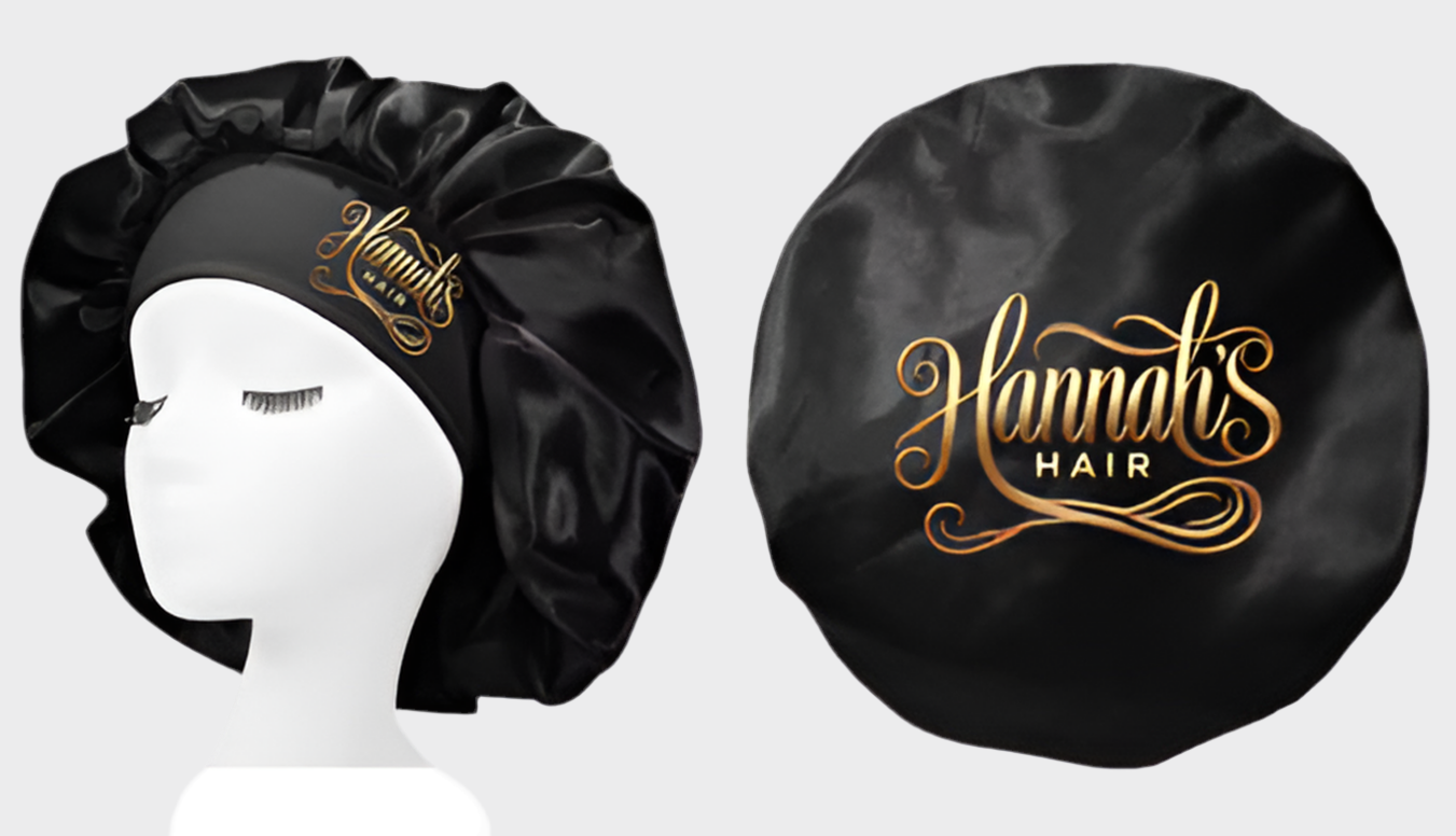 Bonnet satijnen slaapmuts