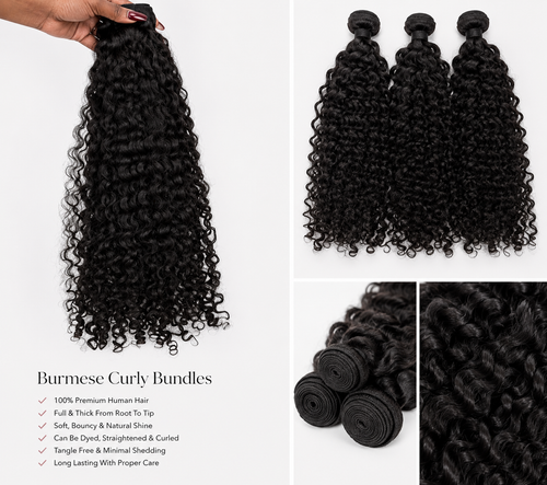 Burmese Curly Bundles