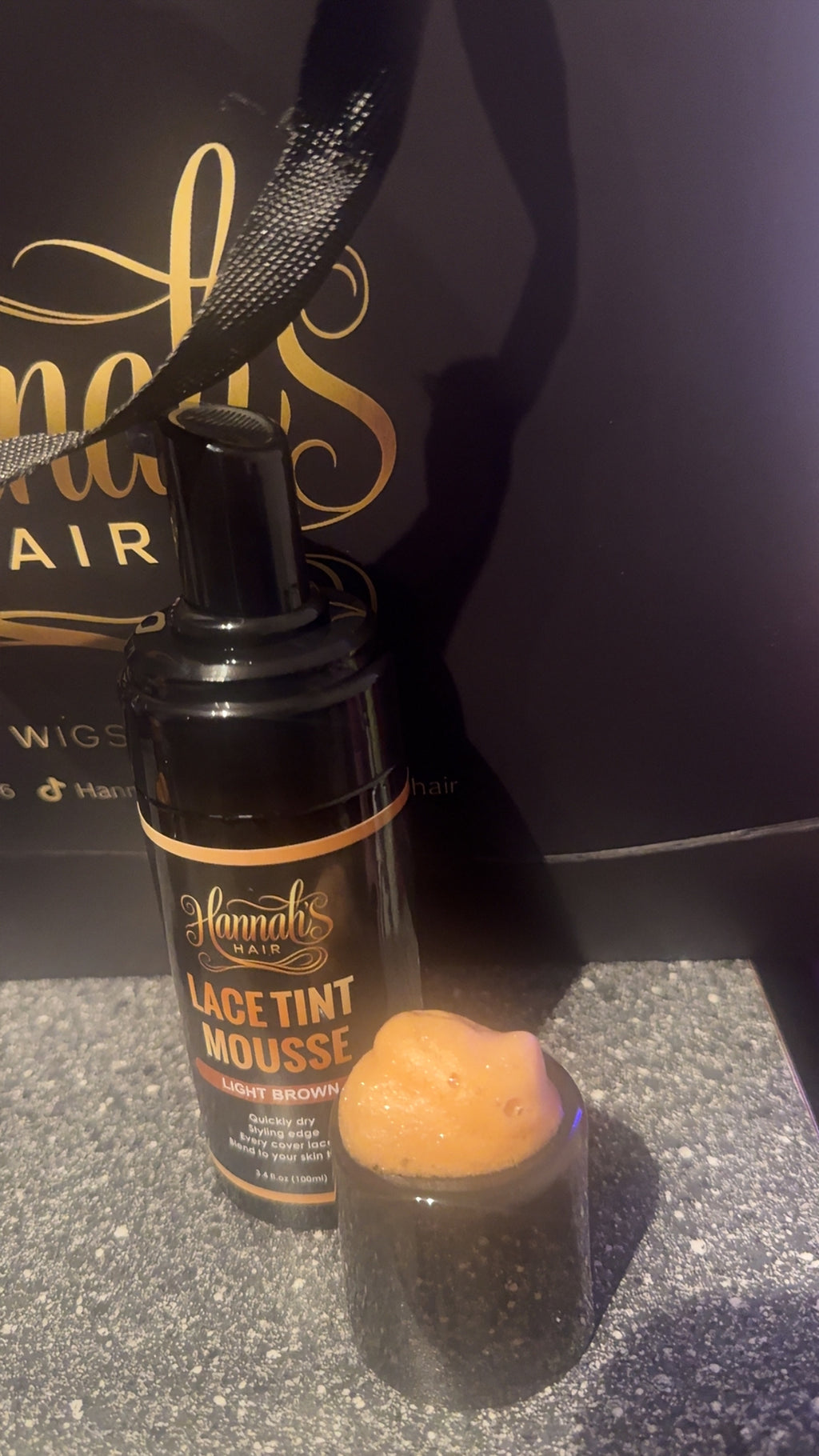 Lace tint mousse MEDIUM Brown