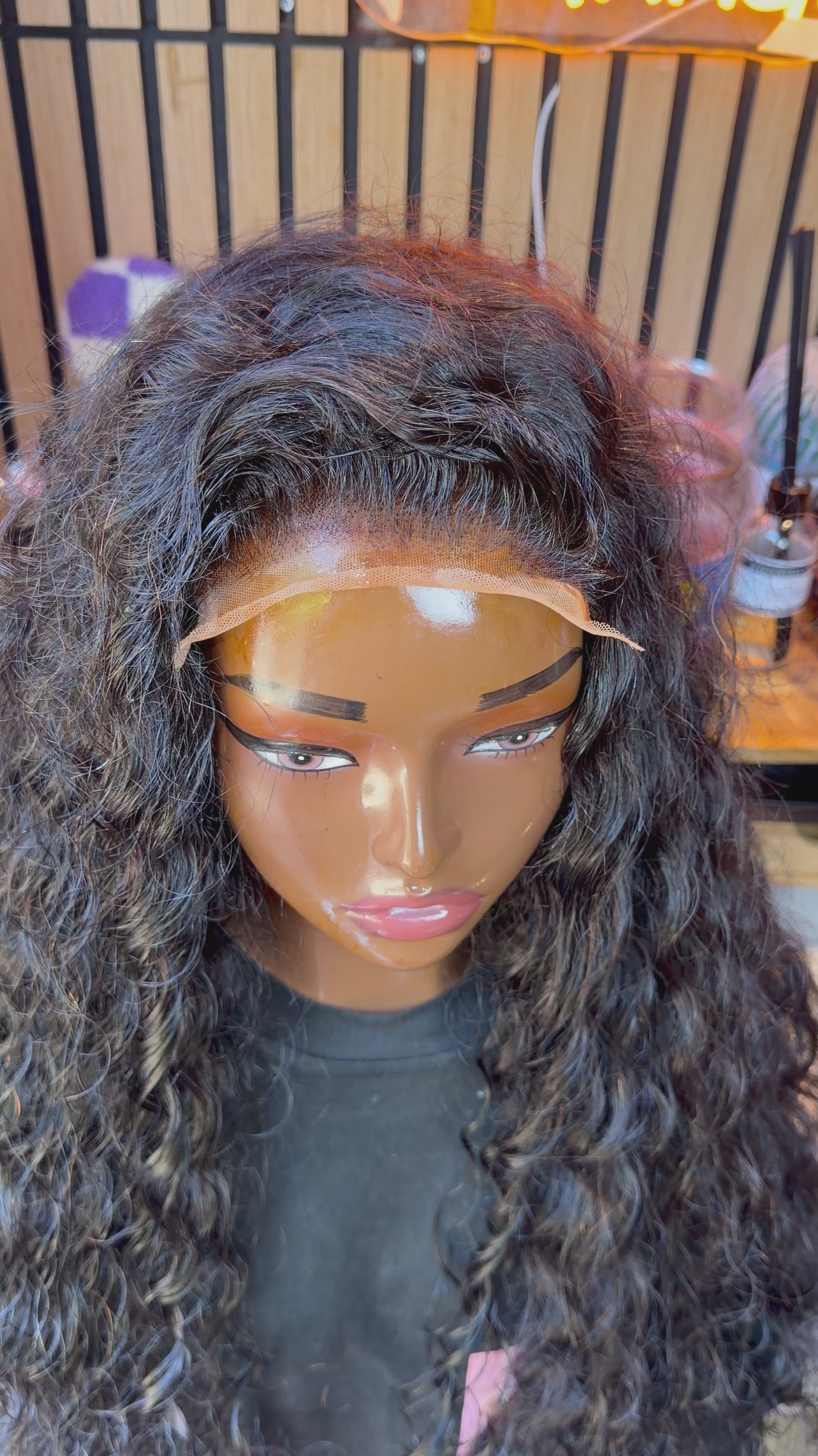 Loose wave Curly wig